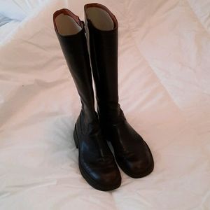 Chocolate Brown JCrew boots